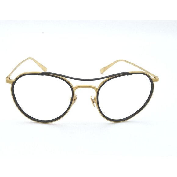 Maui Jim Bowline Mj 557-16M Gold Matte with Black Gloss Rim FRAME main image 4
